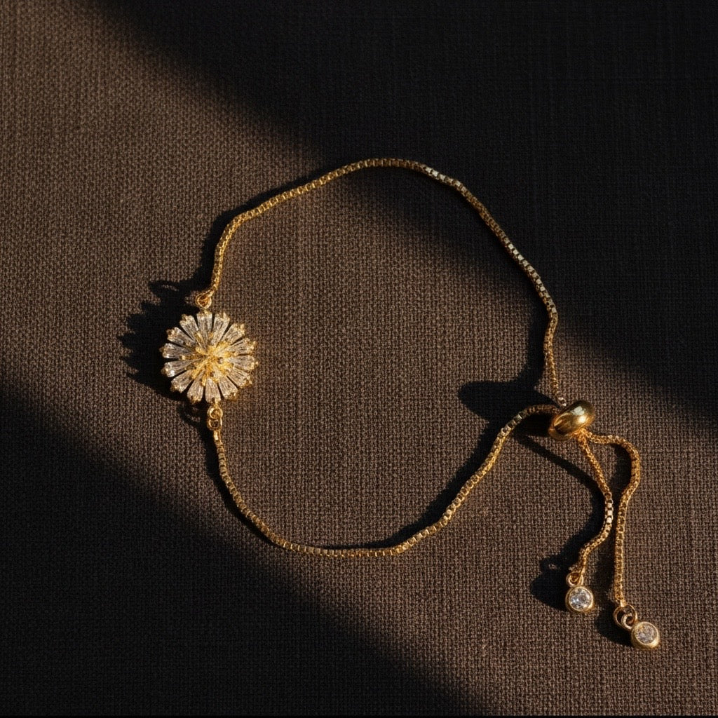 The Dandelion Bracelet