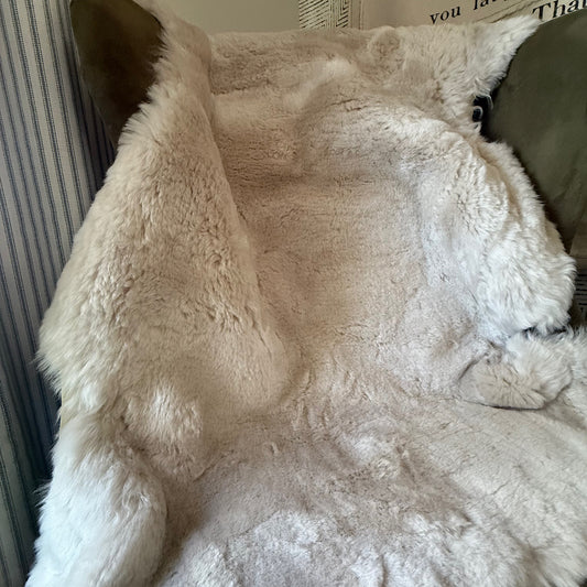 The Sheepskin Throw