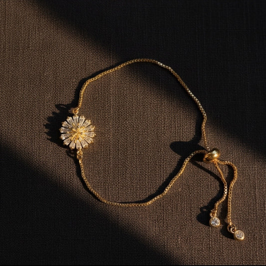 The Dandelion Bracelet