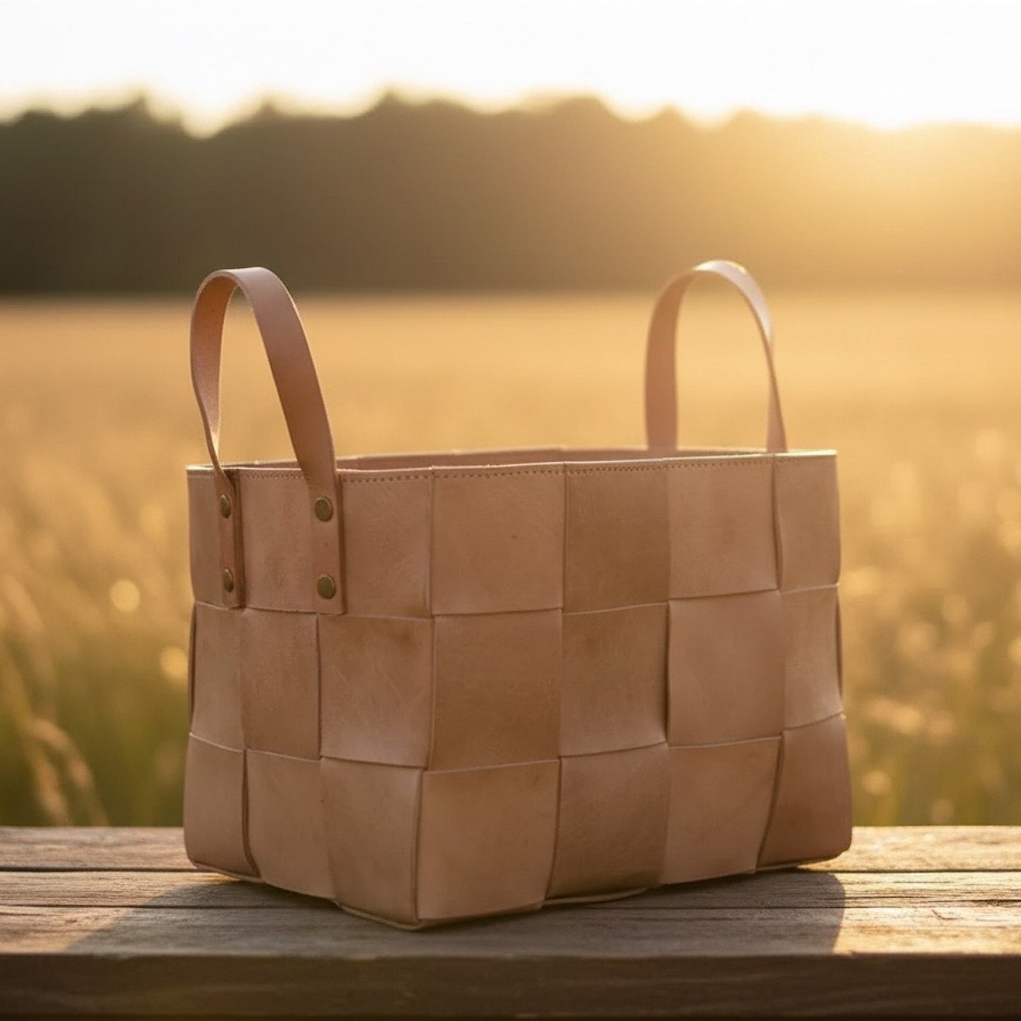 The Leather Basket
