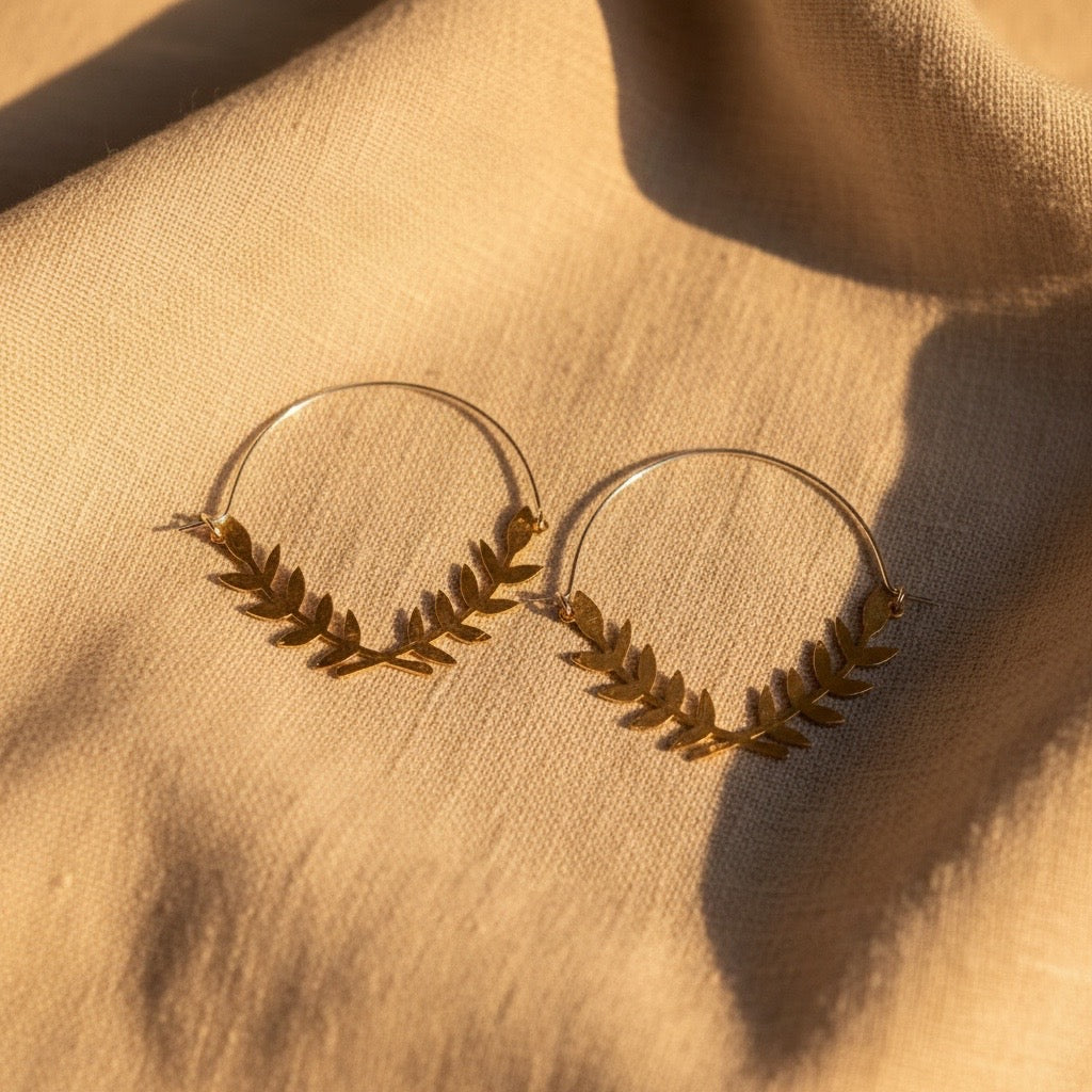 The Laurel Wreath Earrings
