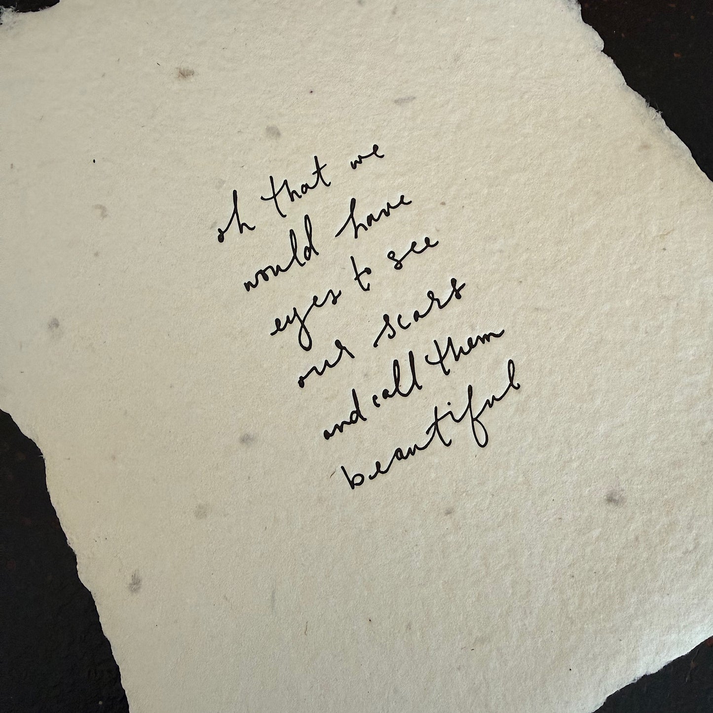 The Beautiful Scars Print
